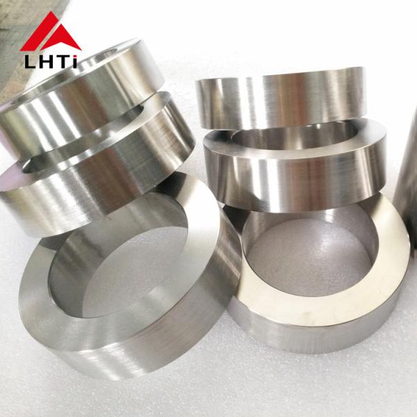 Anel forjado sem emenda DN150 PN10 ASTM B381 GR2 de superfície brilhante GR5 GR7 do titânio