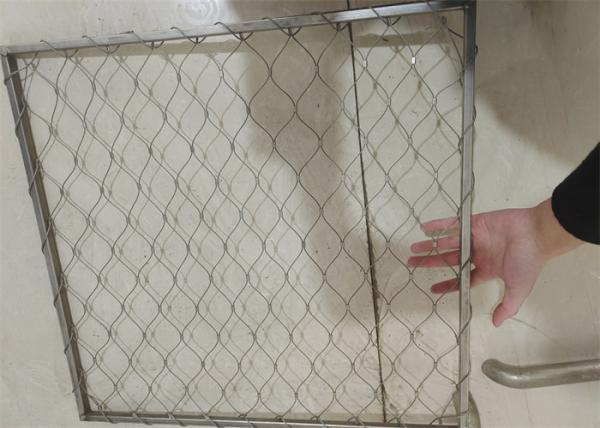 Customizable Stainless Steel Rope Mesh SS316 1.5mm For Building Protection