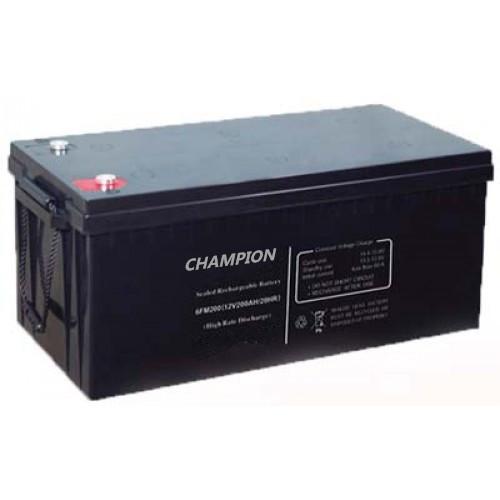 Bateria acidificada ao chumbo profunda selada da bateria 12v 200ah VRLA do ciclo de AGM para barcos/bóias