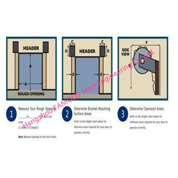 Light Duty Industrial Roll Up Doors High Speed Rigid Rolling Doors With Low Maintenance