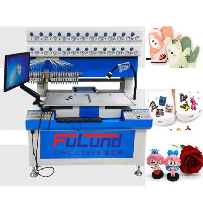 Máquina de borracha automática do remendo do PVC, corrente chave do silicone que faz a máquina 1.6KW