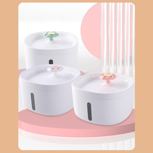 Customized Pet Feeder Food Grade Automatic Cat Water Fountain
