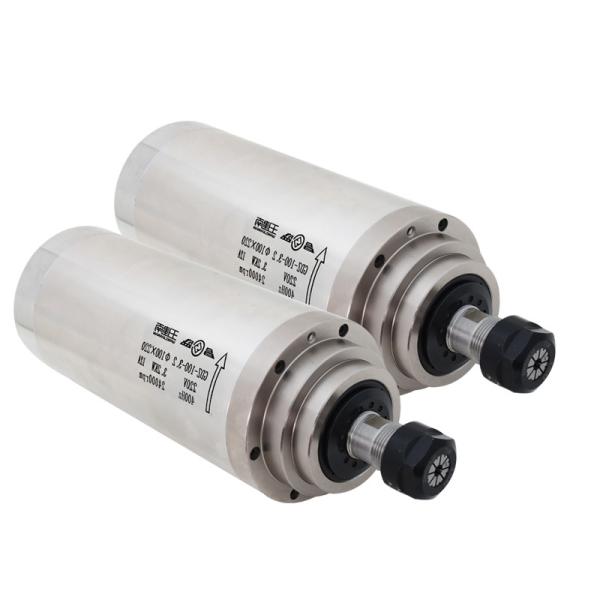3.2kw Motor de fuso refrigerado a água com 4 rolamentos GDZ100-3.2 220V/380V e ER20 Collect