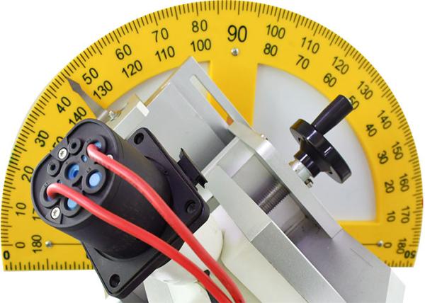 IEC 60309-1 Non - Rewireable Strength Flexing Test Equipment For Electric Vehicle