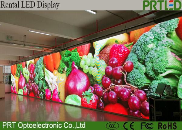 High brightness outdoor P3.91 full color LED Display Panel 500 x 1000 mm