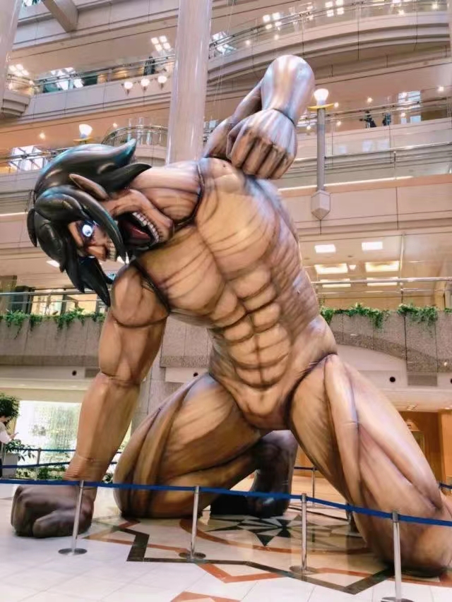 Outstanding Huge Inflatable Cartoon Crazy Man Model Inflatables Showed in the Public for Commercial Use or Advertising