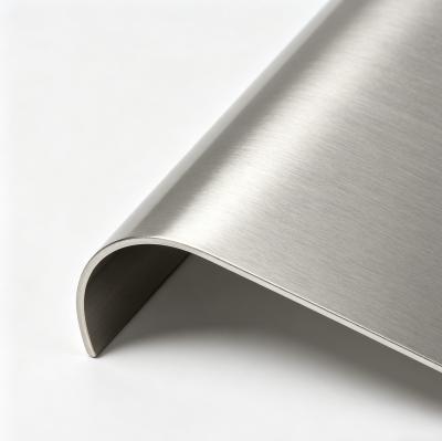 CNC Precision Bent Stainless Steel Enclosure Panel with Springback Compensation and Laser Cut Blanks