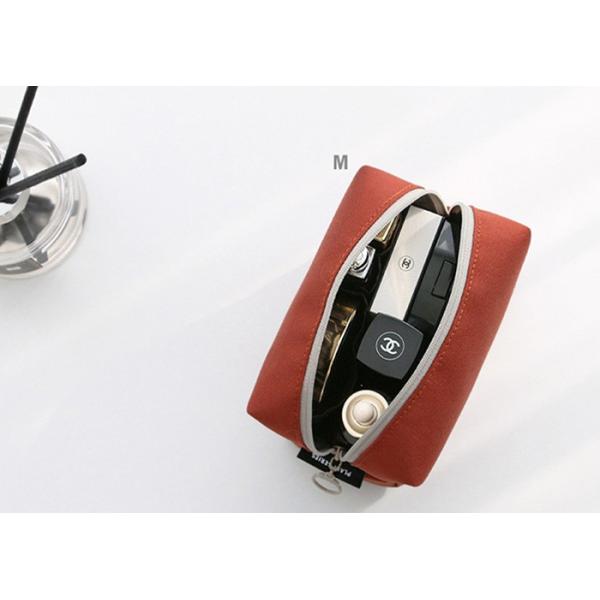 High Density PU Coating Travel Cosmetic Bags Plain Rectangle Water Resistant