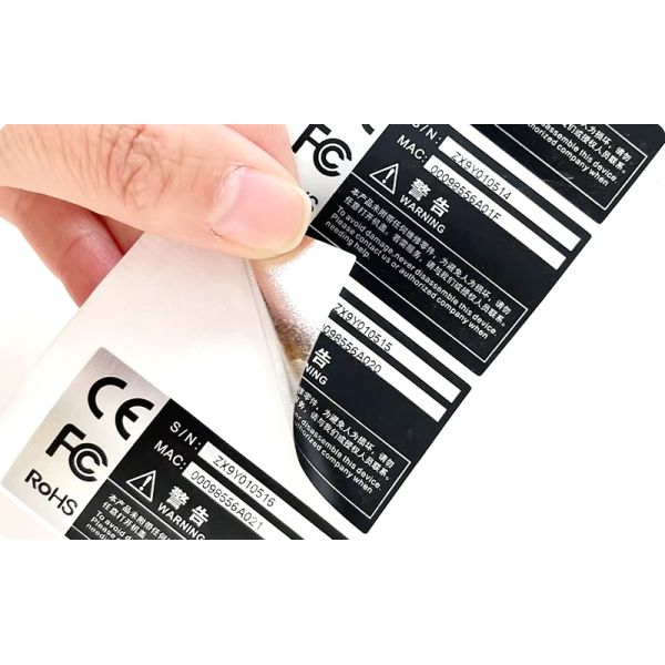Customized OEM 5ml 10ml High Quality Waterproof Small Vial Sticker Packaging Label for Laboratory Use