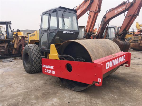                  Used Hot Sale Soil Compactor Dynapac Ca251d Roller for Sale             