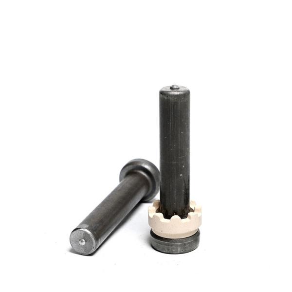 ISO 13918 Type1 SD Nelson Studs Carbon Steel Black Treatment With Ceramic
