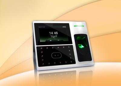 impressão digital de 3G WIFI/sistema facial 4,3 do controle de acesso do reconhecimento tela táctil de TFT