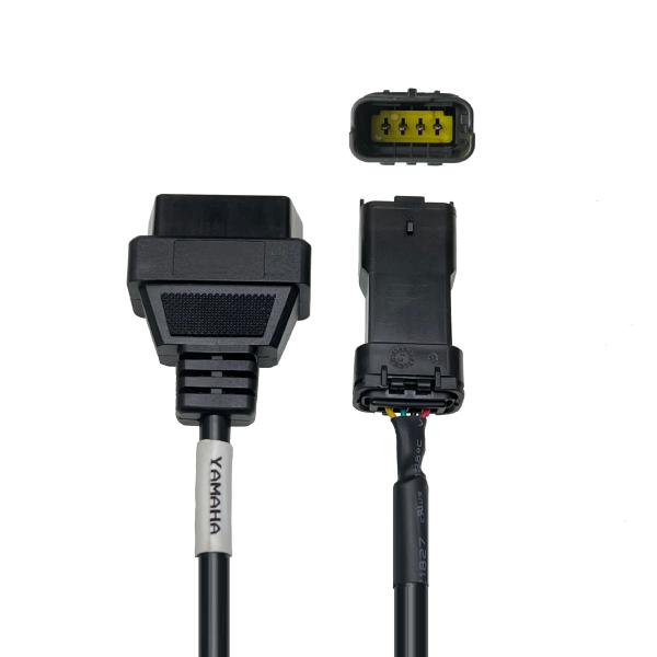 Motorcycle Ducati 4Pin To 16Pin OBD2 Diagnostic Cable 26AWG OBD Diagnostic Tool