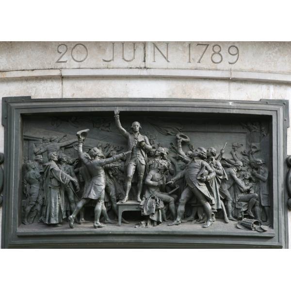 Сброс бронзы Великой французской революции искусства стены для украшения открытого сада