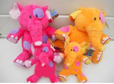 Pink Lovely Elephent Plush Toy