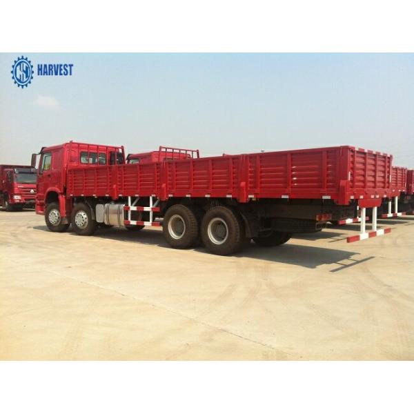 тележка груза бортовой стены 371hp 8600x2300x600mm Sinotruk Howo 8x4 дизельная сверхмощная