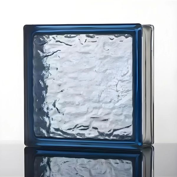 Double Silver Low E Glass Block Energy Saving Constant Temperature Building Skin