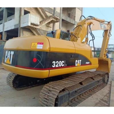 Used 20 Ton CAT320 Excavator Construction Machinery with Original Hydraulic Valve