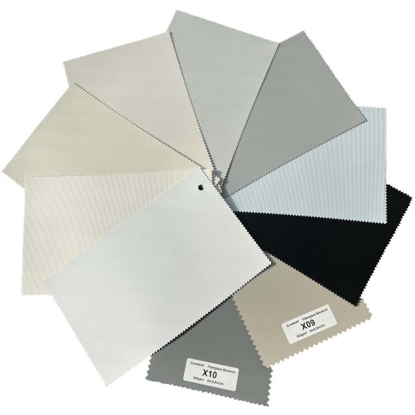 Sunetex motorizou a tela cega Oeko-Tex 2m do escurecimento da fibra de vidro do escurecimento exterior