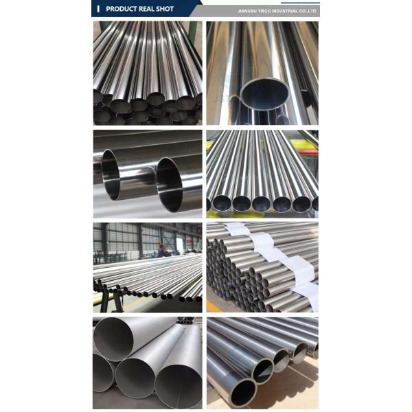 ASTM 321 Stainless Steel Tubing Round Stainless Steel Polished Pipe 6M