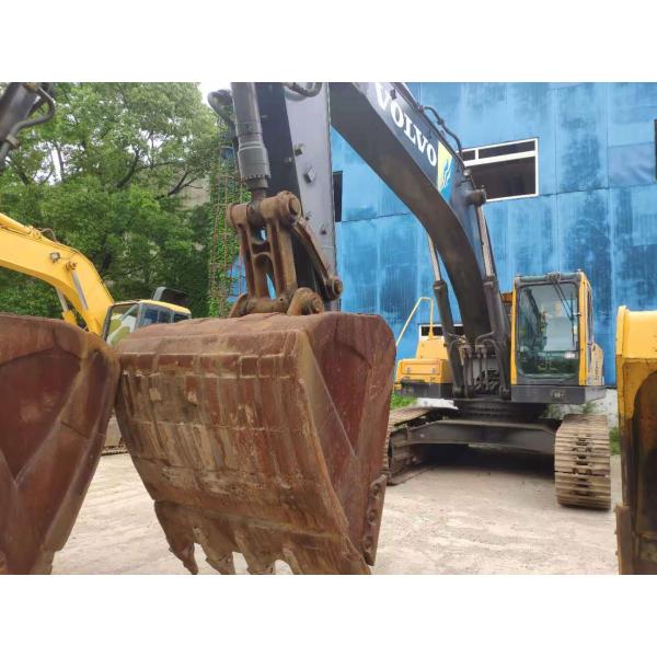 Low Hour Yellow Volvo Excavator 36ton 3M Bucket Capacity 184KW Power