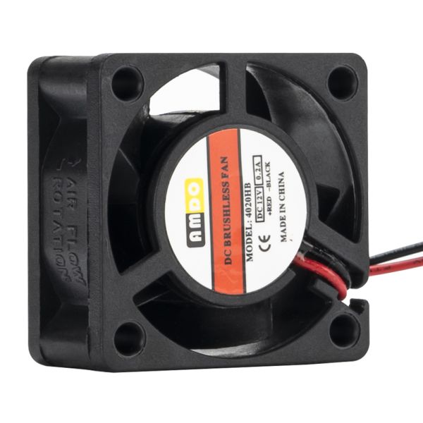 New Industrial Fan 4020 5V, 12V, 24V Radiator Silent Fan for Low-vibration DC Axial Flow air Purifier Cooling Fan