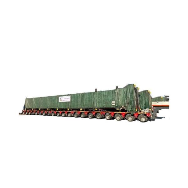 ABS Anti Lock Braking System 200 Ton Multi Axles Hydraulic Trailer For Bridge Transport