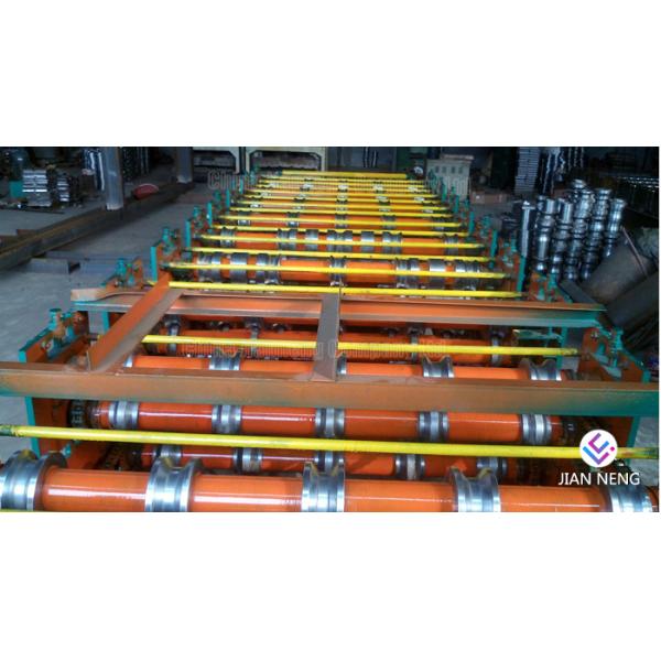 Hydraulic Powered Metal Roofing Machine Thickness 0.4 - 0.7mm For Wall Cladding
