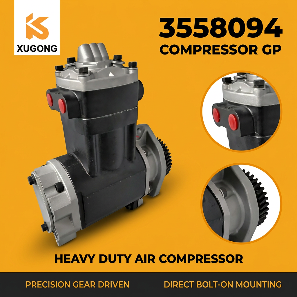 100% New GP 3558094 Air Compressor for CUM-MINS 6CT8.3 with 6 Months Warranty
