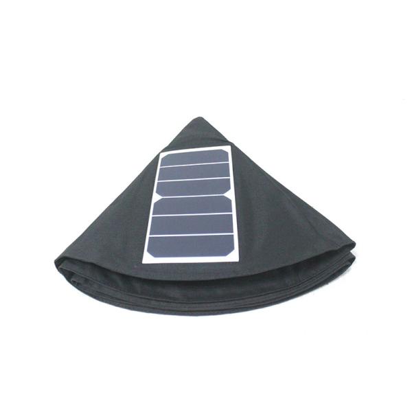 Waterproof Portable Umbrella Foldable Solar Panel Charger 39w With 2 Usb Output