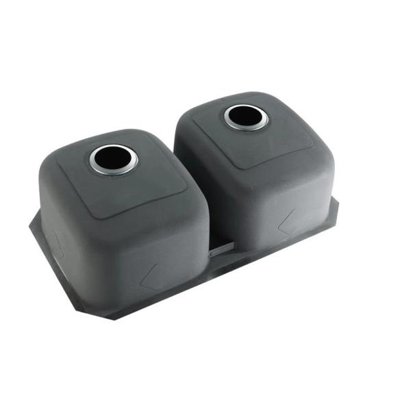 Почищенная щеткой отделка щетки раковины проекта изготовленного на заказ современного стиля кухонной раковины небольшая