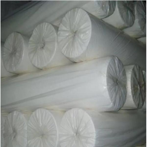 Белый цвет Водорастворимый нетканый ПВА вышивка ткань