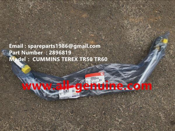 CUMMINS  2896819 TUBE NHL DUMP TRUCK TR35 TR50 TR60 TR100 3305B 3305F 3303 3307 TR45 TR70 TEREX ALLISON UNIT RIG MT4400