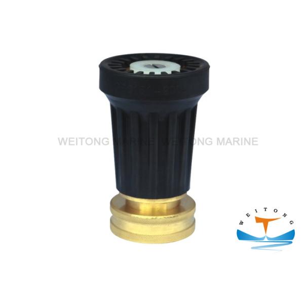 Matal High Pressure Hose Nozzle , Water Hose Jet Nozzle For Firefighting