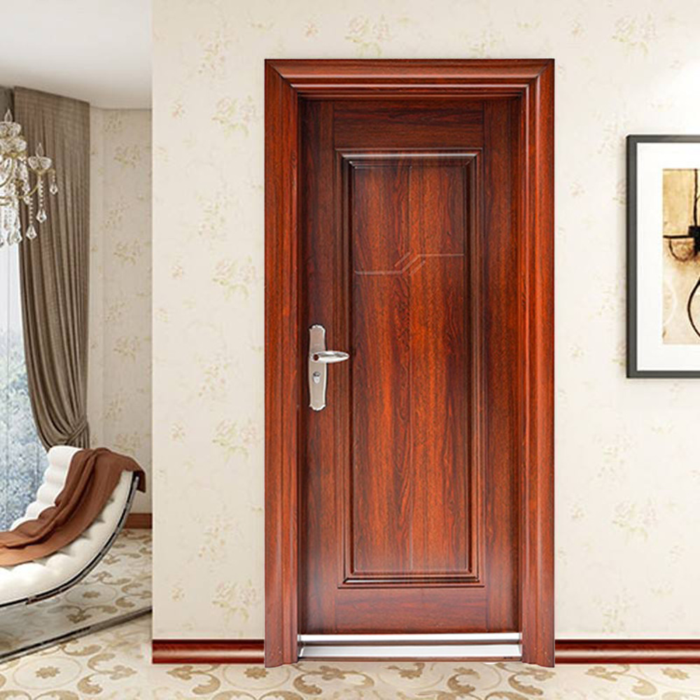 High Quality Front Safety Entry Single Door Entrance Interior Steel Security Exterior Other Doors for House With Smart Lock