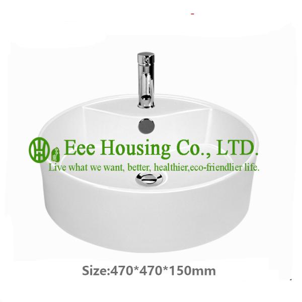high quality bathroom basin wash hand basin porcelain wash basin,Round Design Chines Wash art basin ceramic