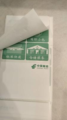 Rolo autoadesivo impresso resistente das etiquetas, etiquetas adesivas do logotipo