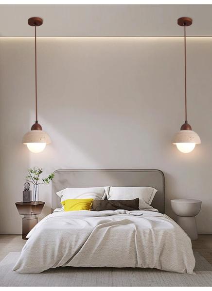 Wabi Sabi Pendant Light Janpanese Stone ceramic pendant light(WH-AP-574)