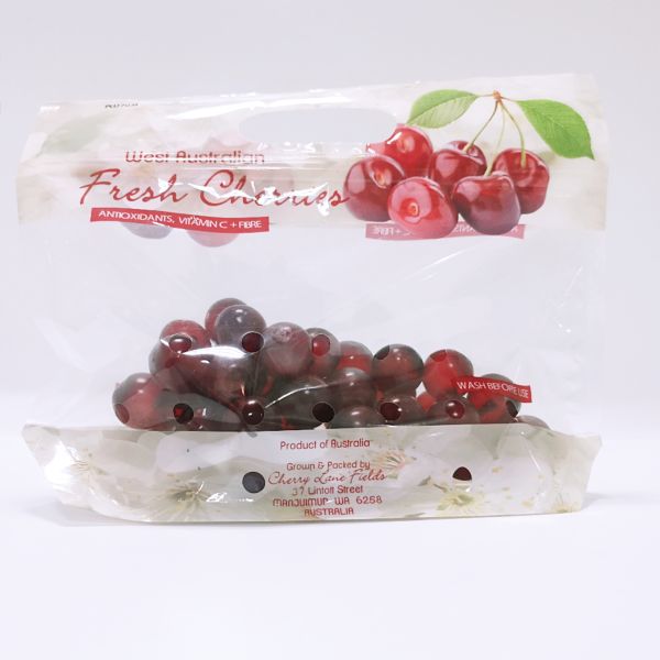 Custom Stand up Zipper  Pouch Cherry Packaging Bags  Strawberry Grape  Storage Pouches Recycle Packaging Reusable Bags