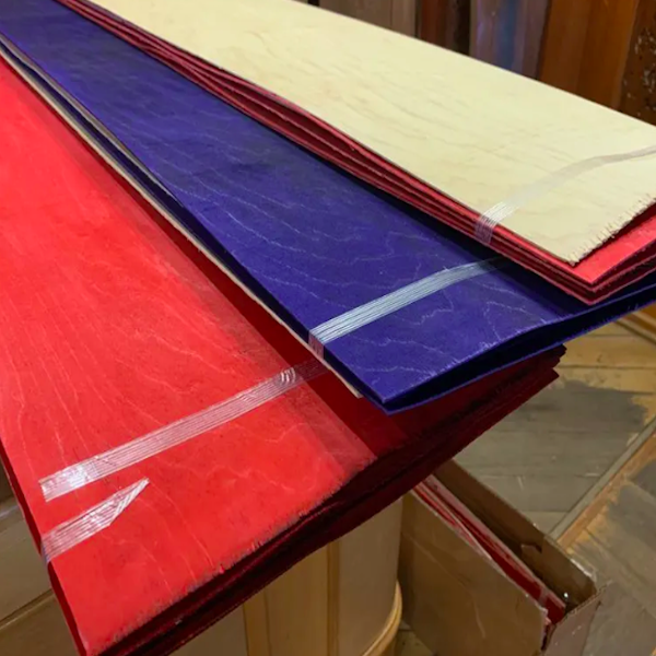 Меламинный клей окрашенный деревянный фанера 0,80 мм Мебель Противовлажность кожи