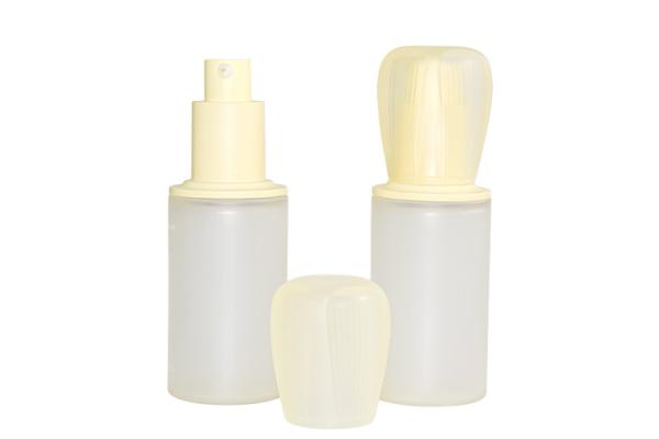 Botão de embalagem de cosméticos de luxo inovador, garrafa de cosméticos da série de design de água-viva -40ml