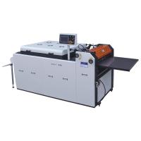 Série UV de glaçage semi automatique/en ligne de la machine de revêtement de pleine tache SGUV