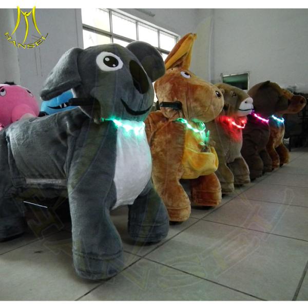 Hansel electric riding animals walking animal bike battery animals car 4 wheels bike happy rides motorized animals rides