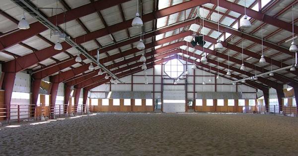 Light Steel Structure Indoor Horse Riding Arena Hall Kits with Free Design