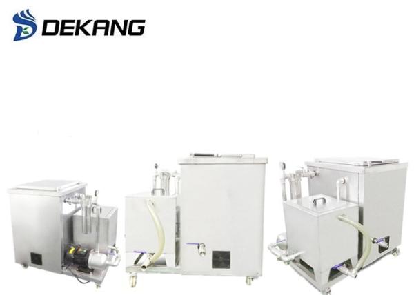Timing And Heating Ultrasonic Filter Cleaner , Workshops Automotive Parts Cleaner System 