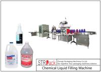 Corrosion liquide 1.2KW 220V de machine de remplissage de bouteille en plastique automatique anti