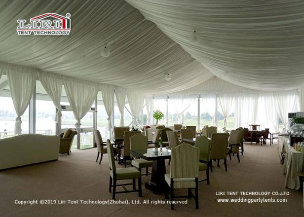Fire Resistant 6×12m Outdoor Frame Tent Restaruatnt Lounge