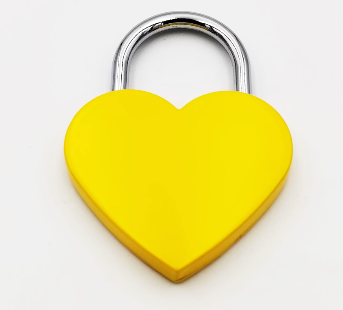 Heart-Shaped Padlock Compact, Aesthetic & Exquisite Security Love Locks for Wholesale and Valentines Day Gifts Padlock Factory