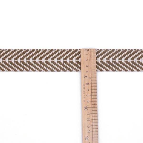 Лента 40mm Webbing Multi жаккарда цветов толстого изготовленного на заказ шевронная