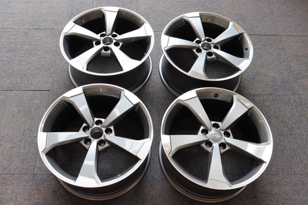 Cast Grey ET32 8.5J Aluminum Alloy 5 Spoke 19 Inch Rim For Audi RS3